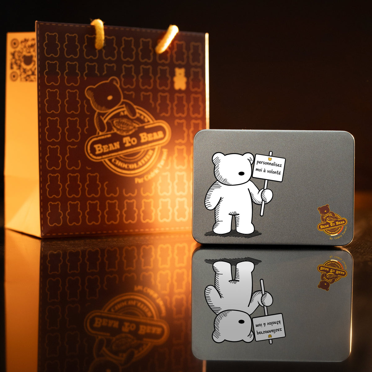 Coffret Personnalisable - 6 oursons guimauve